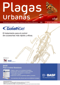 Revista para el control de plagas urbanas y de la industria