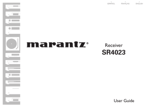 SR4023 - Marantz US | Home