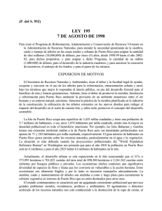 ley 195 7 de agosto de 1998 - Oficina de Servicios Legislativos