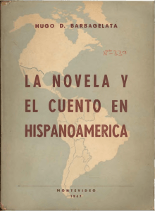 la novela y el cuento en hispanoamerica