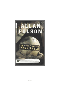 La conspiración Maquiavelo - Allan Folsom