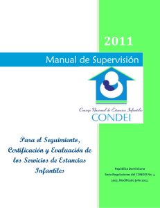 Manual de Supervisión - Consejo Nacional de Estancias Infantiles