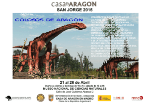Exposición de colosos - Casa de Aragon en Madrid