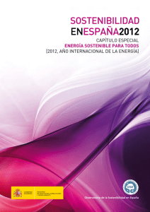 Informe Sostenibilidad en España 2012