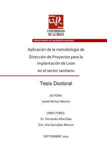 2010 Tesis Doctoral Lean - Fundación Hospital Calahorra