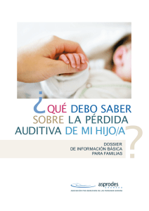 Dossier informativo para familias con hijos/as sordos/as