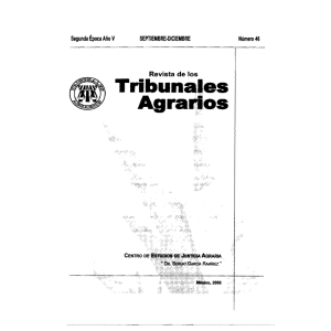 46 - Tribunales Agrarios