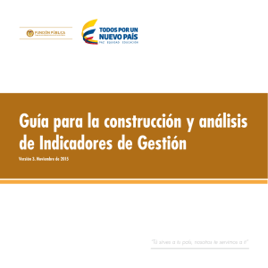 Guía para la construcción y análisis de