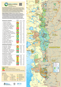 Mapa Huella Andina 2014