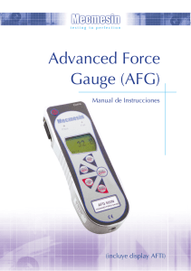 Advanced Force Gauge (AFG)
