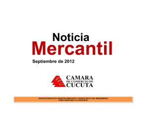 Noticia - Cámara de Comercio de Cúcuta