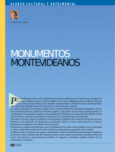 monumentos montevideanos - Plataforma Virtual de FONDOS DE