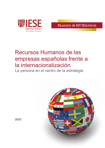Recursos Humanos de las empresas españolas frente a la