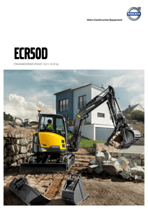 Volvo Brochure Compact Excavator ECR50D Spanish 2016_03