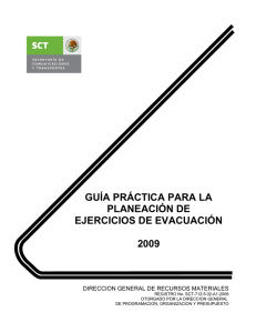 guía práctica para la planeación de ejercicios de evacuación 2009
