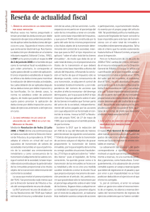 Reseña Actualidad Fiscal Boletín nº 55 diciembre 2008