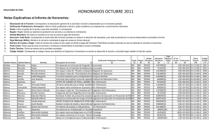 Honorarios Octubre 2011 Version SISPER