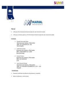 Marval Directora de Ventas y Mercadeo PBX. (5