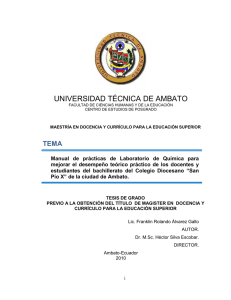 manual de laboratorio de química - Repositorio Universidad Técnica