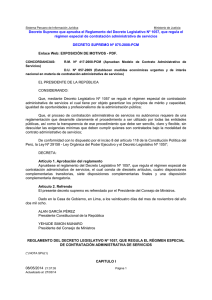 Decreto Supremo Nº 075-2008-PCM - observatorio nacional de las