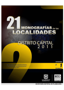 Monografía Localidad 01 Usaquén 2011