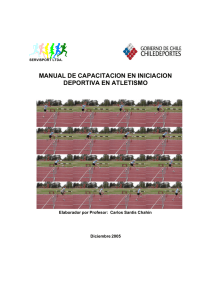 manual de capacitacion en iniciacion deportiva de atletismo