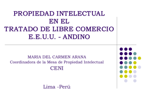 propiedad intelectual en el tratado de libre comercio eeuu