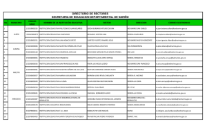 Directorio Directivos Docentes