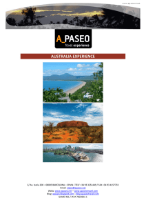 australia experience - APASEO Travel Experiences
