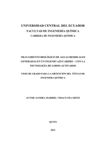 Oxígeno Disuelto = f(t) - Universidad Central del Ecuador