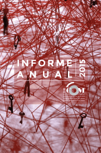 Informe anual 2015