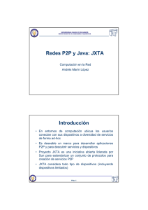 Redes P2P y Java
