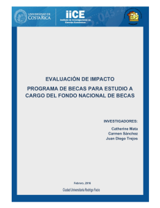 Evaluacion de Impacto FONABE 2014