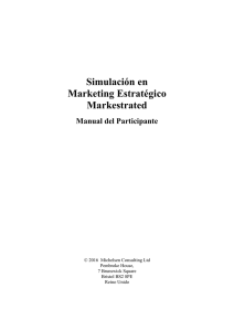 Simulación en Marketing Estratégico Markestrated