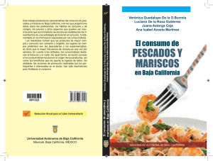 El Consumo de Pescados y Mariscos en Baja California.