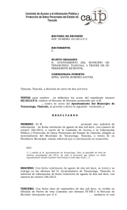 Resol RR 65-2012-P-2 Ayuntamiento de Tenancingo Tlax