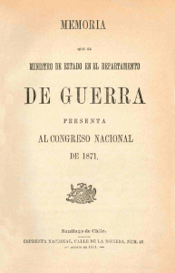 Tengo el honor de dar cuenta al Congreso del es