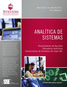 analítica de sistemas - Stevens Institute of Technology