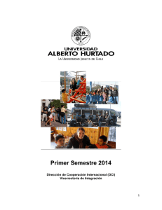 Manual Estudiantes Extranjeros 2014 (1° Semestre)