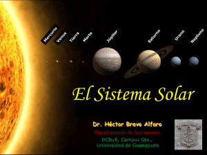 Diapositiva 1 - Departamento de Astronomía