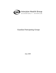 Guardian Participating Groups