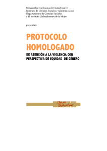 protocolo homologado - Vida sin Violencia