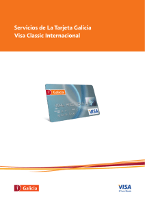 Servicios de La Tarjeta Galicia Visa Classic