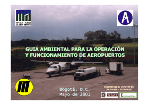 guia ambiental para la operación y funcionamiento de aeropuertos