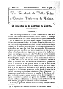 “El fundador de la Catedral de Toledo”, por Eduardo Estella