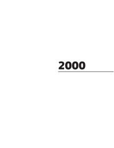 2000 - Inicio