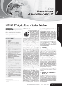NIC-SP 27 Agricultura - Actualidad Empresarial