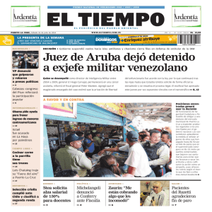 Juez de Aruba dejó detenido a exjefe militar venezolano