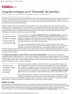 Público.es - Tragedia ecológica en el `Chernobil` del petróleo