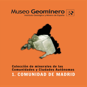 Colección de minerales de la Comunidad de Madrid